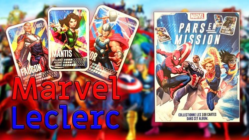 Carte marvel leclerc 2022 - marvel,