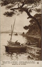 CPA E. DAUPHIN Calme du soir au Cap Brun Salon de Paris (48061)