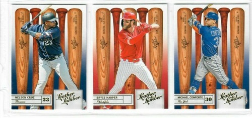 2019 panini leather lumber - panini,