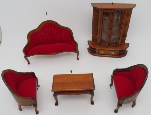 Coffret meubles en bois - 5,