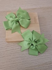 Barrettes à pinces avec nœuds en tissus : idéal cadeau de Noël ou anniversaire