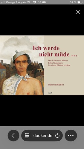 Félix nussbaum ich werde - félix,