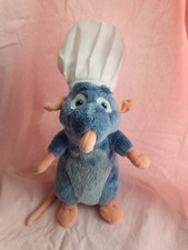 PELUCHE REMY RATATOUILLE AVEC TOQUE DISNEY NICOTOY 30 CM