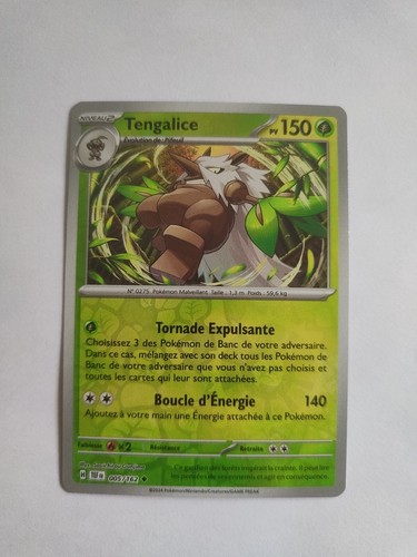 Carte pokémon tengalice - pokémon,