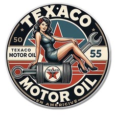 STICKER TEXACO CARBURANT TEXAS