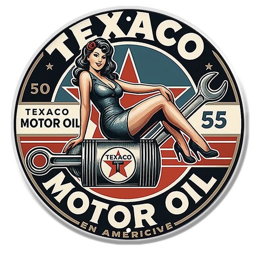 Sticker texaco carburant texas - sticker,