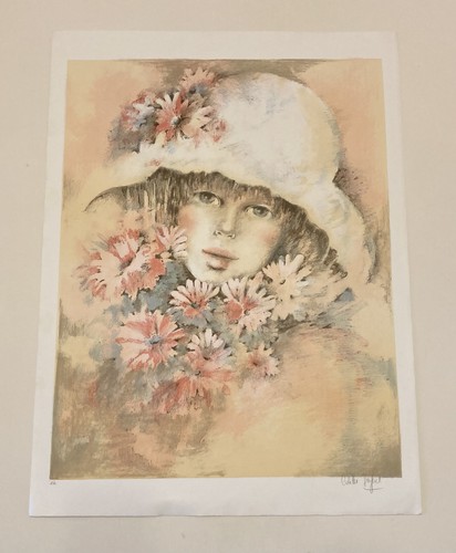 Lithographie signée au - lithographie,