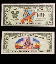 2003 - 5 Disney Dollar Goofy (REPRODUCTION)