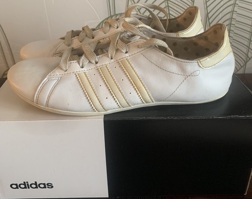 Adidas tennis blanc doré - tennis, blanc/doré