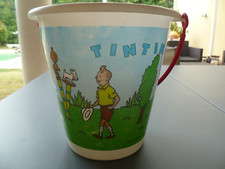 Seau de plage enfant TINTIN ET