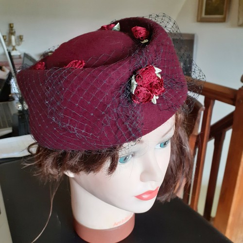 Ancien chapeau voilette - chapeau, à