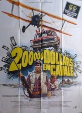 THE PURSUIT OF D.B COOPER - CAR / PLANE - WILLIAMS - ORIGINAL LARGE MOVIE POSTER