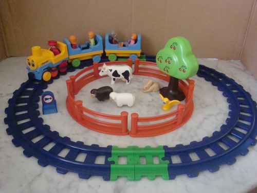 Q29 playmobil 123 train - 123, ref