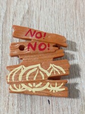 PLAYMOBIL X1 PANNEAU AFFICHE REF 70361 MANOIR MYSTÉRIEUX SCOOBY DOO