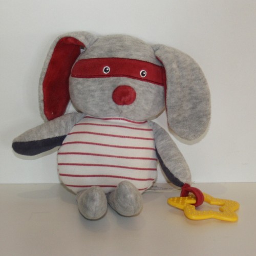 Doudou lapin tape oeil - lapin, l'oeil