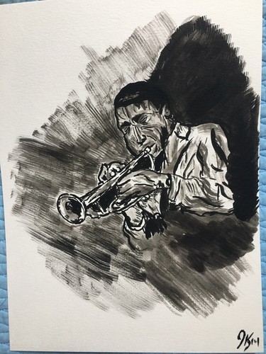 Passion ink painting - passion,