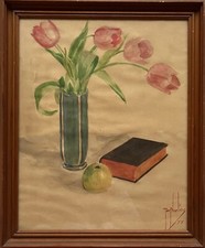 Aquarelle 1944 Nature Morte