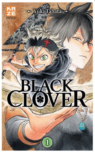 Mangas black clover tome - black,