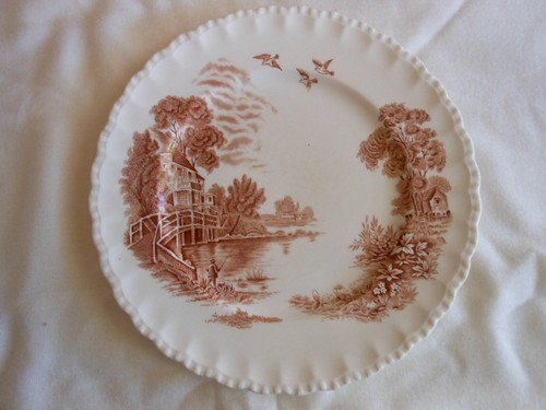 Grande assiette plate - , en