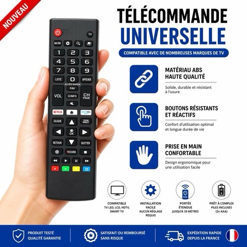 Télécommande universelle - télécommande,