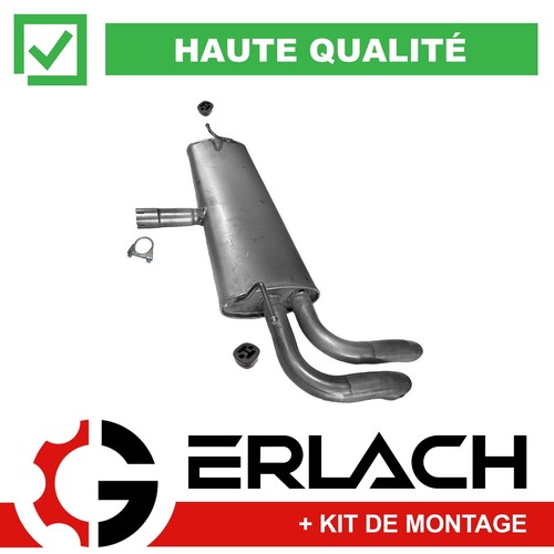 Silencieux arriere pour - , vw