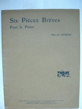 Marcel Orban Six Pièces