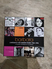 coffret de 12 CD;   BARBARA, integrale Studio 64/96; en tres  bon état