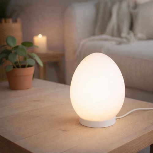 Lampe œuf vintage env 22 - lampe, vintage–