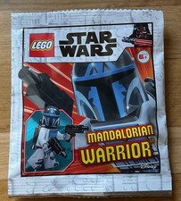 FIGURINE LEGO MINIFIGURE POLYBAG STAR WARS FOIL 912286 MANDALORIAN WARRIOR
