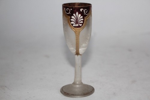 Ancien verre liqueur - ancien, à