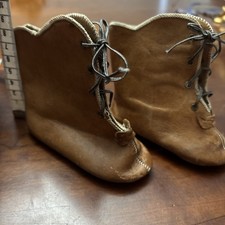 Bottines Anciennes Grande Poupée Jumeau Bru Steiner 