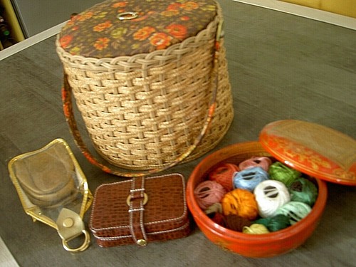 Lot boite couture - lot,
