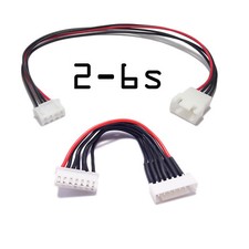 2-6s Rallonge JST prise Equilibrage Batterie LIPO Balance plug Cable 2S 3S 4S 6S