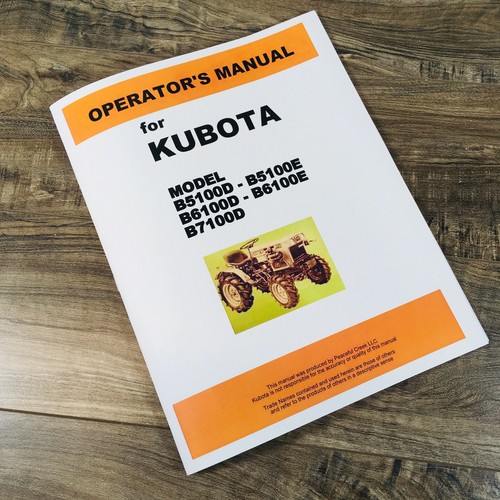 Kubota b5100 b6100 b7100 2wd - kubota, +