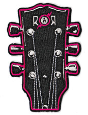 Ecusson patche guitare rock