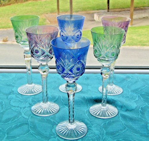 Verres roemer coloré en - 6,