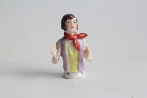 Demi figurine porcelaine - , femme