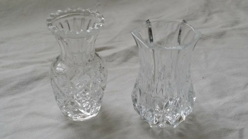 Petits vases cristal de - cristal,