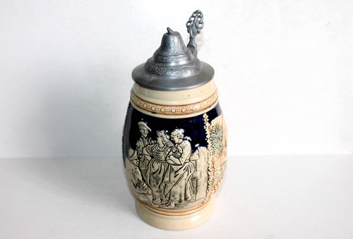 Ancien grand chope biere - grand,