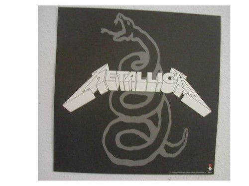 Metallica affiche plat - metallica,