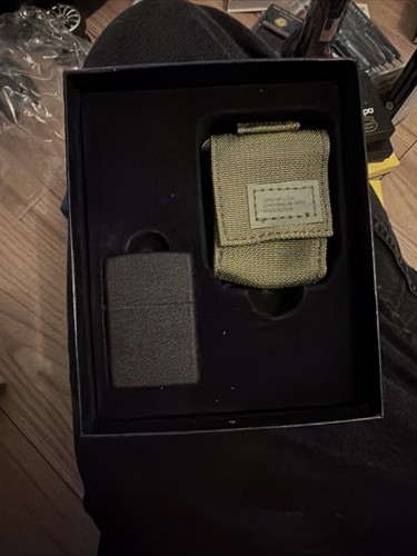 Zippo black crackle tactical - crackle,