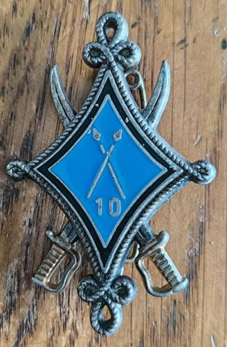Insigne régiment de - 10°, rh
