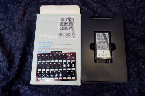 Sew ware singer broderie 2 - broderie,
