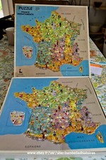Ancien puzzle WILLEB , France, Départements, Régions, Folklore,  années 60