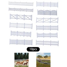 Lot de 10 mini-clôtures pour