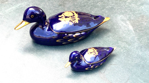Canard porcelaine limoges - canard, de