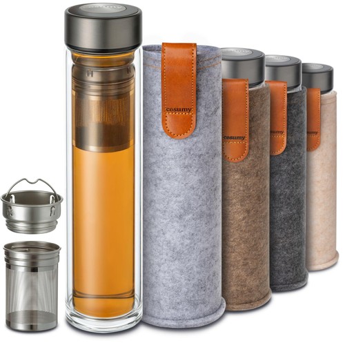 Thermos verre avec infuser - avec, 500