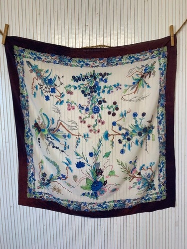 Foulard carré soie gucci - carré, de