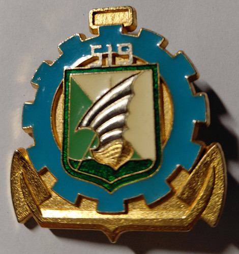Insigne 519 régiment - 519°, du