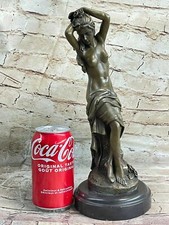 Sculpture En Bronze Massif